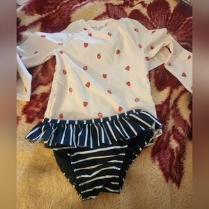 Old Navy 2 Piece Bathing Suit. 18-24 Months